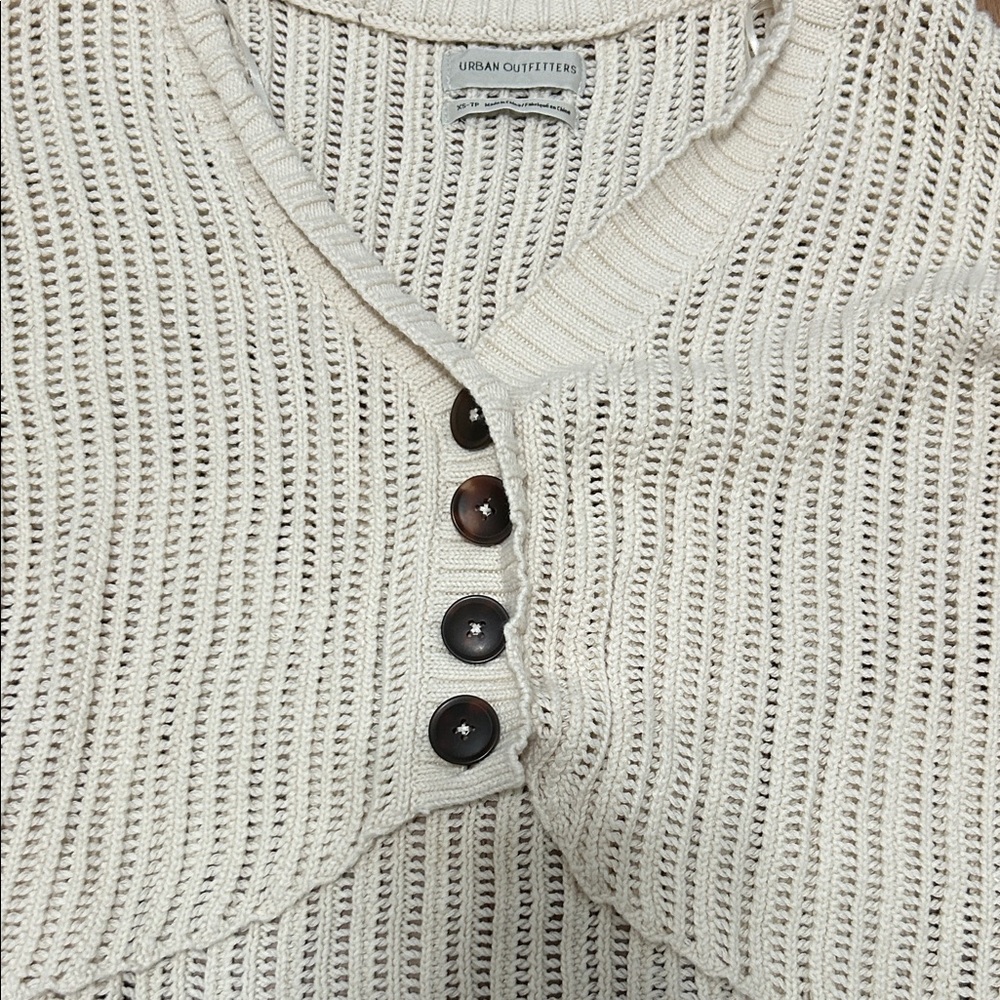 Urban Outfitters Cropped Distressed Cardigan Sweater - Picture 5 of 10